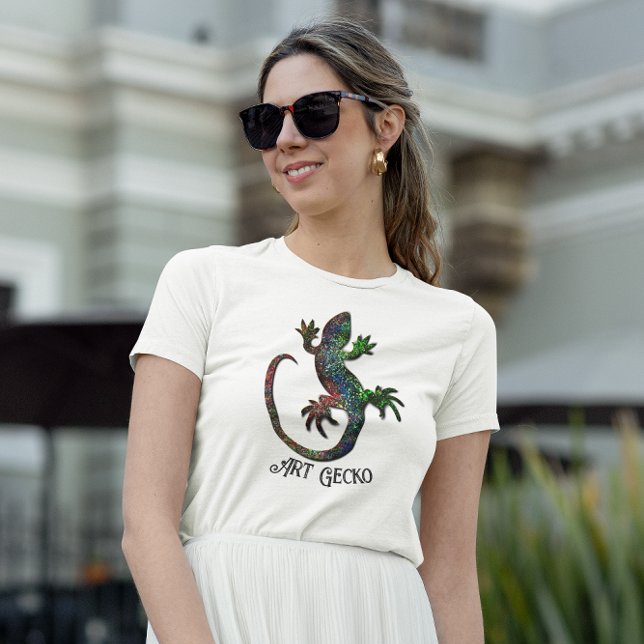 T-shirt Gecko d'Art  (Créateur téléchargé)