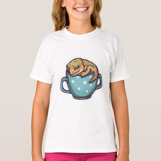 T-shirt Gecko endormi (Devant)