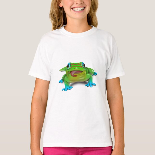 T-SHIRT GECKO JOUR MÊME (Devant)