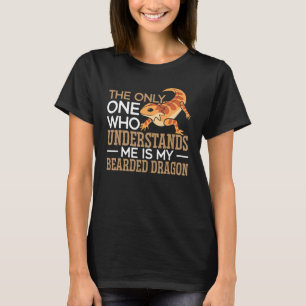 T-shirt Gecko Juif Lizard Pogona Dragon Porté