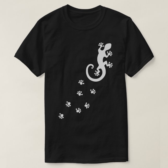 T-shirt Gecko Lucky Charm Lizard Salamander Aloha Hawaii F (Design devant)