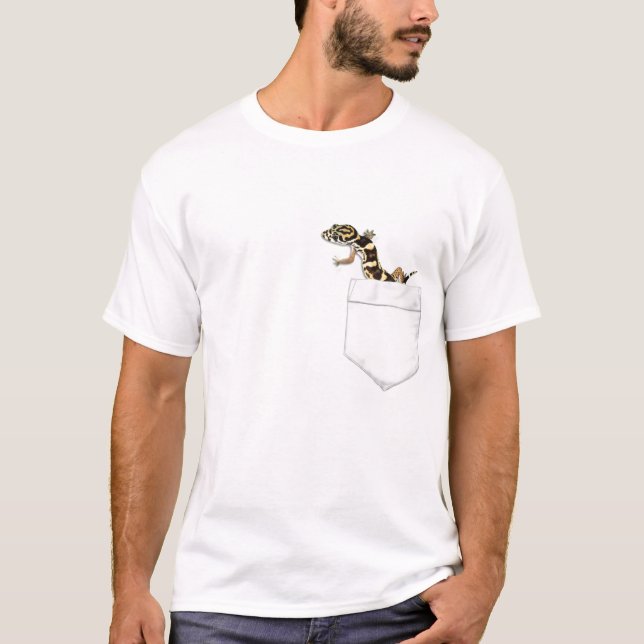 T-shirt Gecko réuni dans votre poche (Devant)