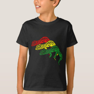 T-shirt Geckos de Rasta