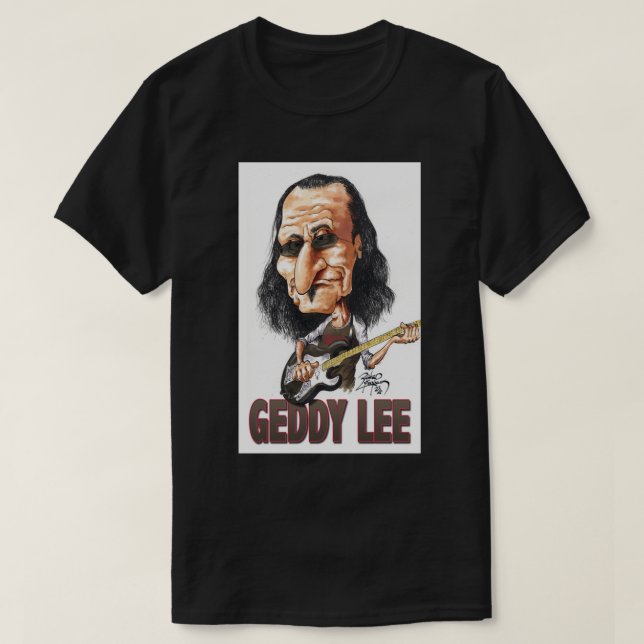 T-shirt Geddy Lee Premium (Design devant)