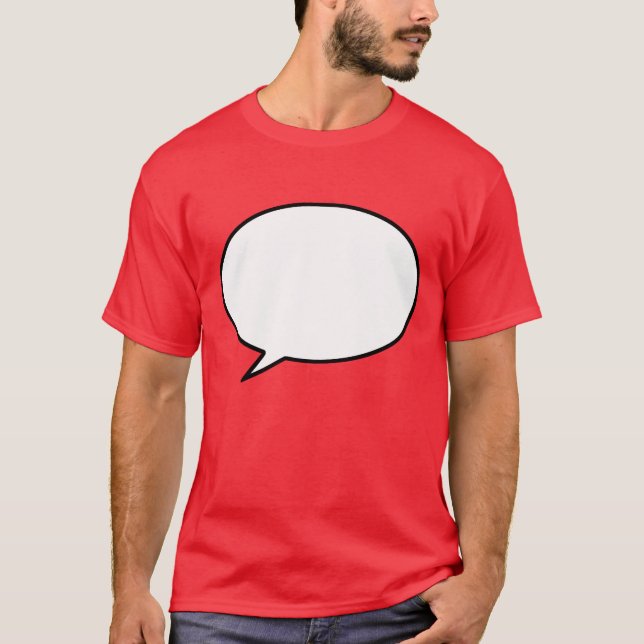 T-SHIRT GEEK DE BANDE DESSINÉE (Devant)