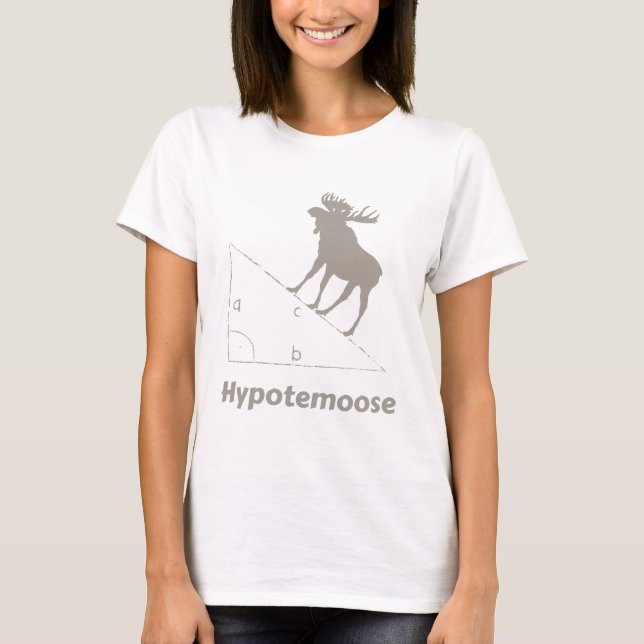 T-shirt Geek de maths de Hypotemoose (Devant)