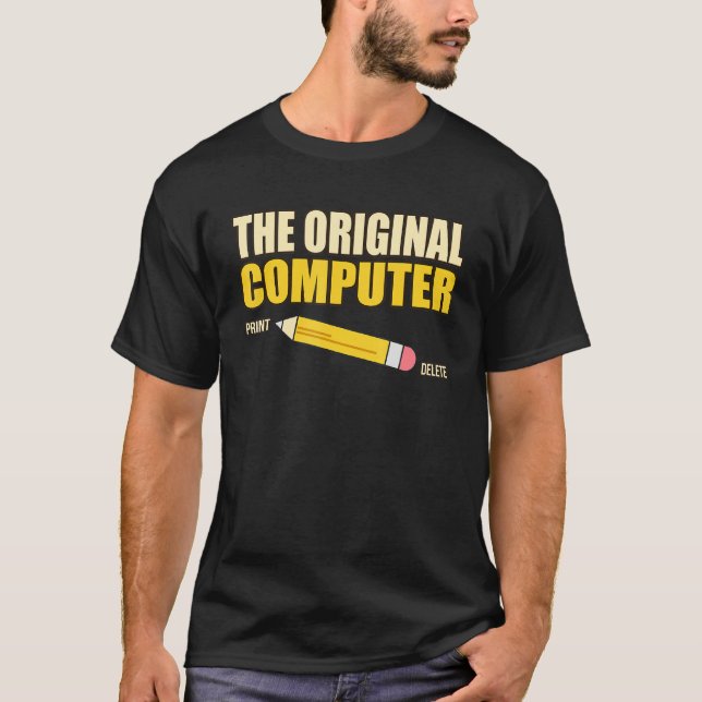 T-shirt Geek de programmeur logiciel informatique d'origin (Devant)