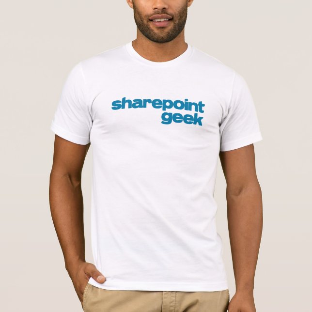 T-shirt Geek de SharePoint (Devant)