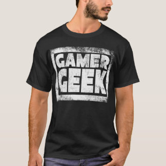 T-shirt GEEK GAMER (désorganisé) par JFStan