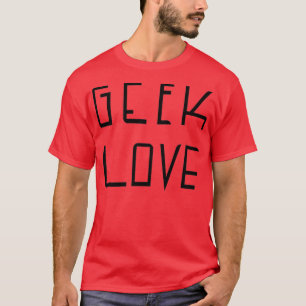 T-shirt Geek Love Livre Vintage