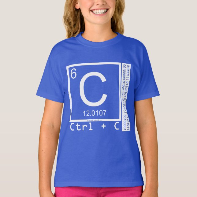 T-shirt Geek Me! Carbon Copy (Devant)