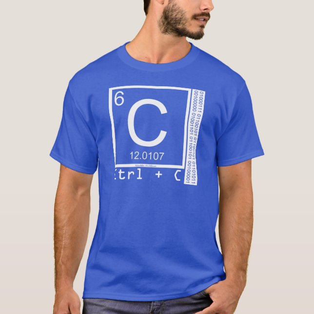 T-shirt Geek Me! Carbon Copy (Devant)