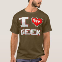 Geek Petit ami Girlfriend I Love Mon Geek Couple