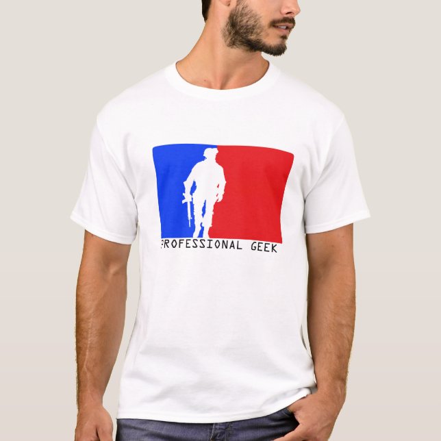 T-shirt geek professionnel (Devant)