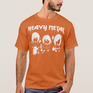 T-shirt Geek Scientifique Et Fans Métal Lourd Drôle Chimie