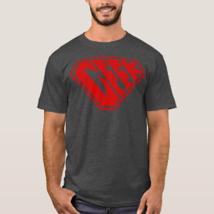 T-shirt Geek SuperEmpowered Red