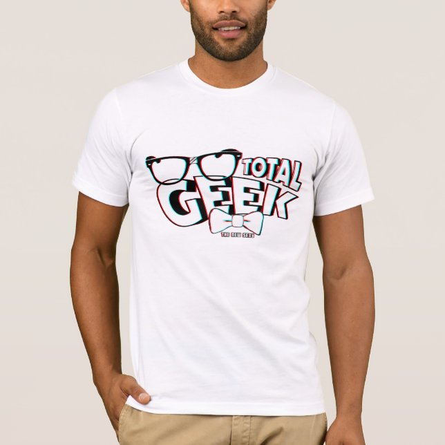 T-shirt Geek total (Devant)