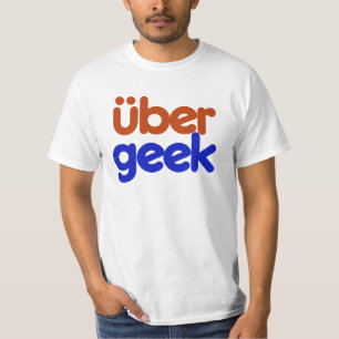 T-shirt Geek Uber