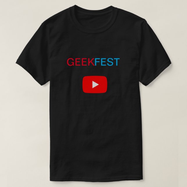 T-shirt Geekfest SHIRT ! ! (Design devant)