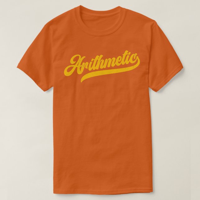 T-shirt Geeks mathématiques arithmétiques (Design devant)