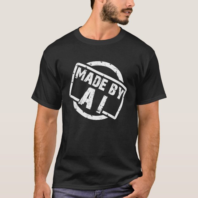 T-shirt Geeky Future Wear Artificial Intelligence Fan Made (Devant)