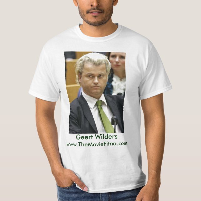 T-shirt Geert Wilders (Devant)