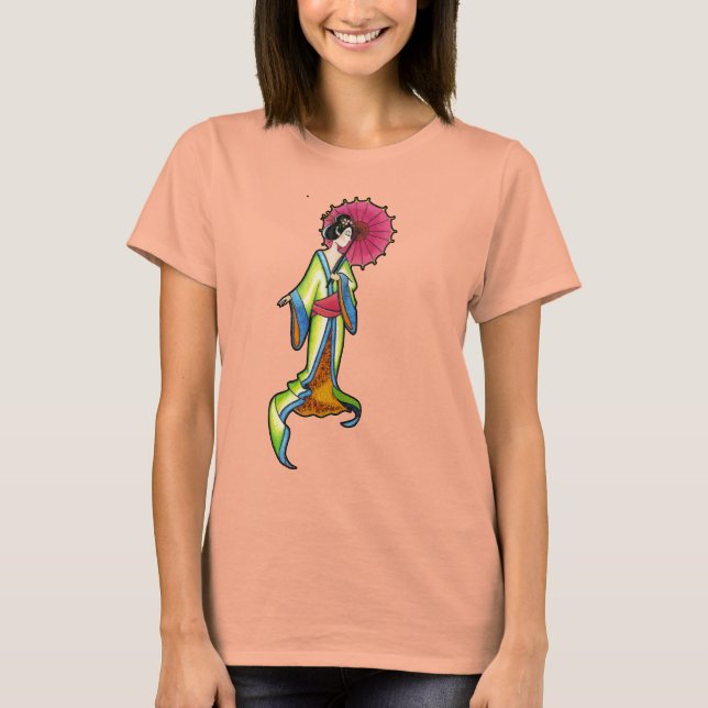 T-shirt geisha (Devant)