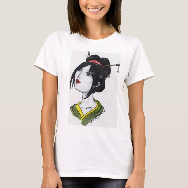 T-shirt geisha (Devant)