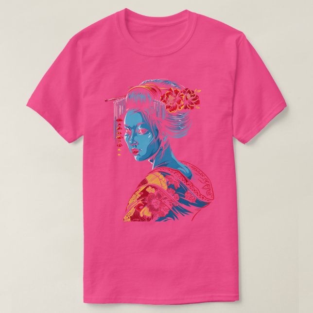 T-shirt Geisha (Design devant)