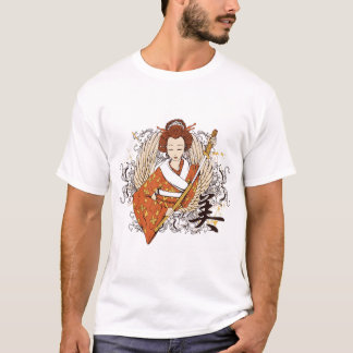 T-shirt Geisha Artistes Culture Cute