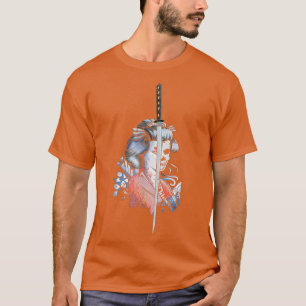 T-shirt Geisha avec Geisha japonais et Geisha japonais
