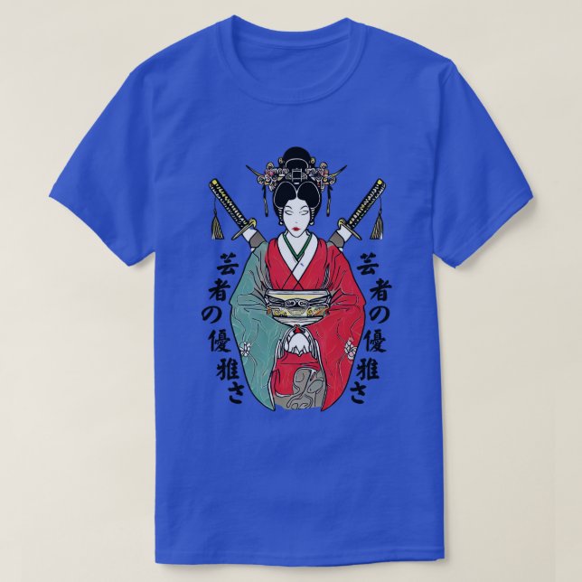 T-shirt Geisha japon (Design devant)