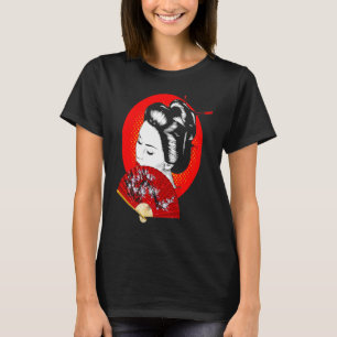 T-shirt Geisha Japon Femme Japonaise Fille