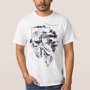 T-shirt Geisha Kimono Japon