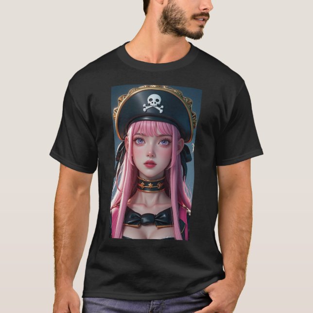 T-SHIRT GEISHA PIRATE 5 (Devant)