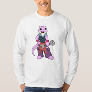 T-shirt Geko comme Mécanique avec clé