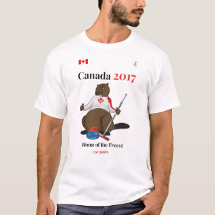 T-shirt Gel de bordage du Canada 150 en 2017