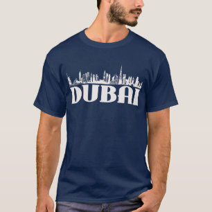 T-SHIRT GEL DE SKYLINE DE DUBAÏ