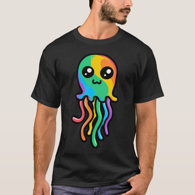 T-shirt Gelée arc-en-ciel (Devant)