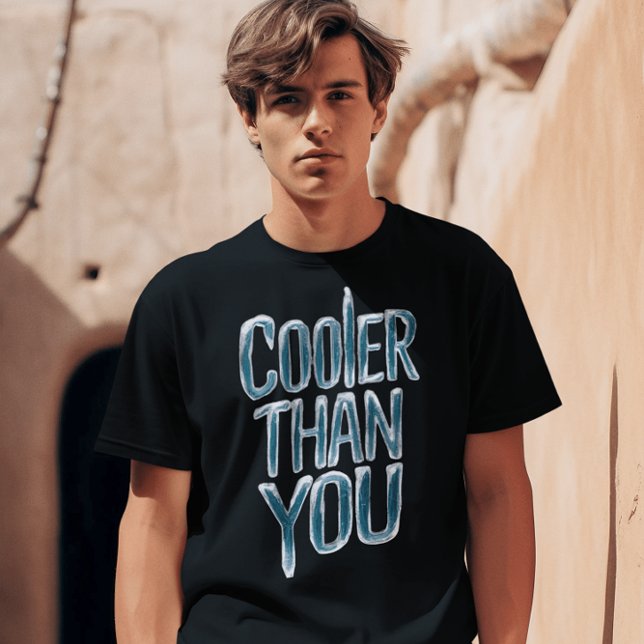 T-shirt Gelée Mot Art - Glacière que vous (Créateur téléchargé)