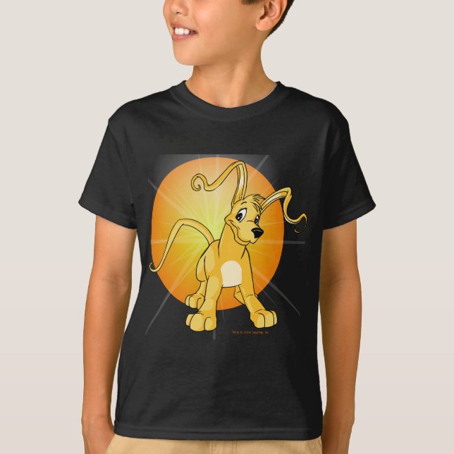 T-shirt Gelert jaune espiègle (Devant)