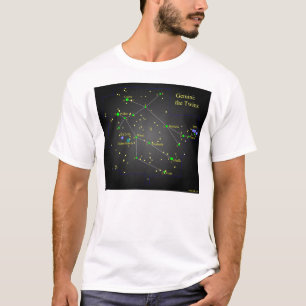 T-shirt Gémeaux la constellation de jumeaux