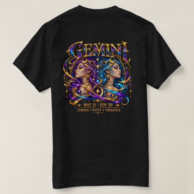 T-shirt Gemini (Design dos)