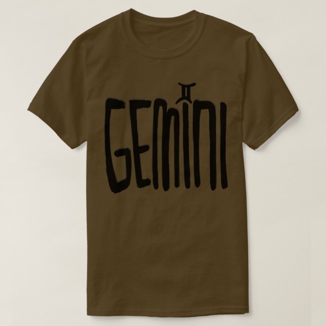 T-shirt Gemini Anniversaire Gemini Zodiac (Design devant)