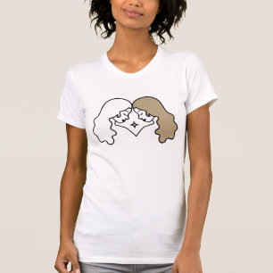 T-shirt Gemini jumeaux or et noir zodiac astrologie