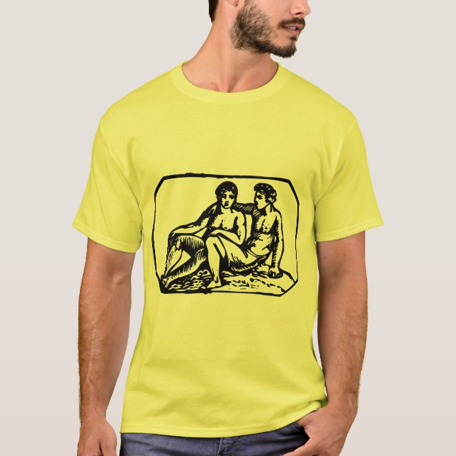 T-shirt Gemini - Non étiqueté - Customisé (Devant)