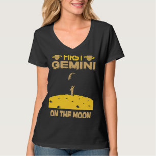 T-shirt Gemini Sur La Lune