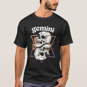 T-shirt Gemini Witchcraft Signes Zodiac Constellation du c