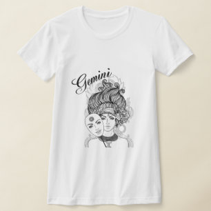T-shirt Gemini Zodiac Design