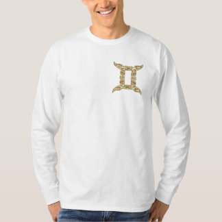 T-shirt Gemini Zodiac - Or Tribal